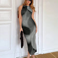Slim Fit Dress Wholesale Sleeveless Hip Skirt Custom logo Printed Dress Factory Directly
