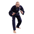 Navy Blue Jiujitsu Kimonos Custom Competition Gis 380gsm Lightweight