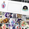50pcs Hand Dream Stickers Packs for New Witch Black Diy Notebook Hand Ledger Wholesale Bottle Bike Guitar