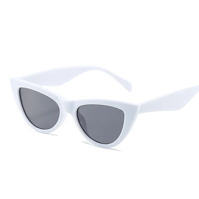 3057 Cat Eye Triangular Edge Polarized Unisex Plastic Sunglasses Foreign Trade UV Protection