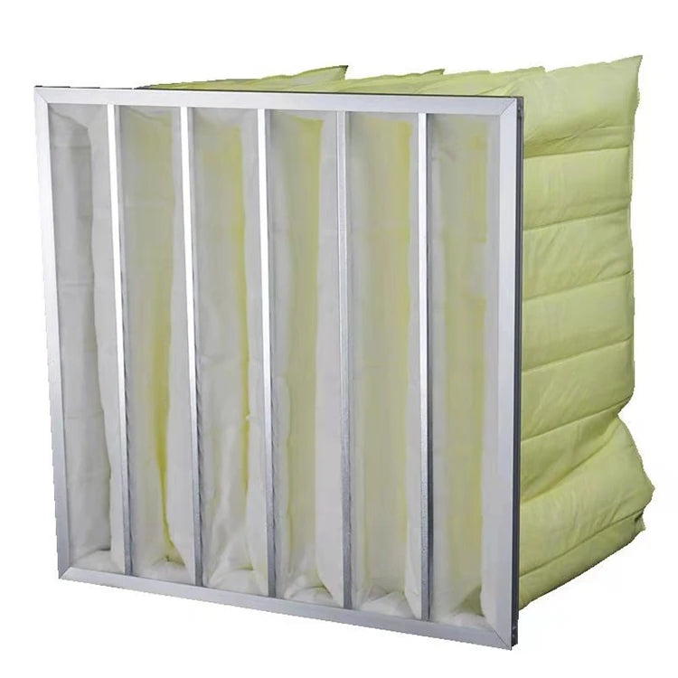 Pre Filter G4 Synthetic Fiber Media Bag AHU Filter Pocket air Filter
