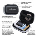 Promotion Black Fingertip Pulse Oximeter Storage Small Eva Case Eva Storage Bag for Pulse Oximeter Carrying  EVA Case