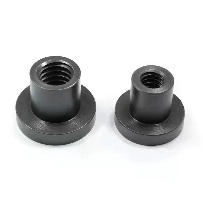 Non Standard Customize Black Oxide Hex Round Left Hand Reverse Thread Nut