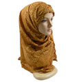 Wholesale High Quality Jersey Scarf Stretchy Hijab Plain Cotton Lace Premium Jersey Hijab for Women