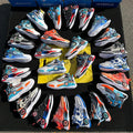 C2360 Wholesale Children's Sports Shoes Boys Girls Mixed Second-hand Shoes Sneakers Basketball Shoes Stock Kids Running Shoes