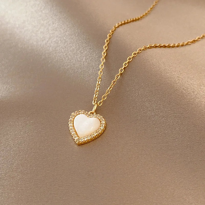 2023 New Arrival Trend Fashionable Necklace Stainless Steel Gold Necklaces Pendant Fashion Jewelry for Women
