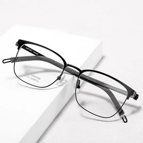 2024 Blue Light Blocking Glasses Titanium Custom Logo Titanium Vision Glasses Eyewear New Retro Pure Titanium Glasses Frame