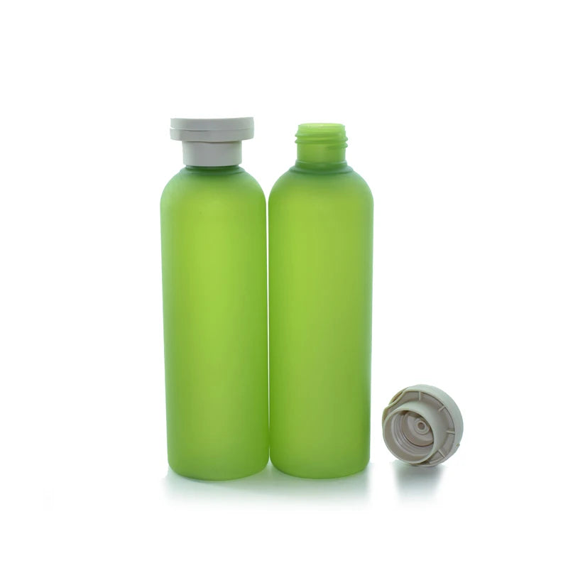 Plastic Cosmetic Bottle Manufacturer HDPE Squeeze Shower Gel Empty Bottle With Flip Top Cap for Skin Care Packaging