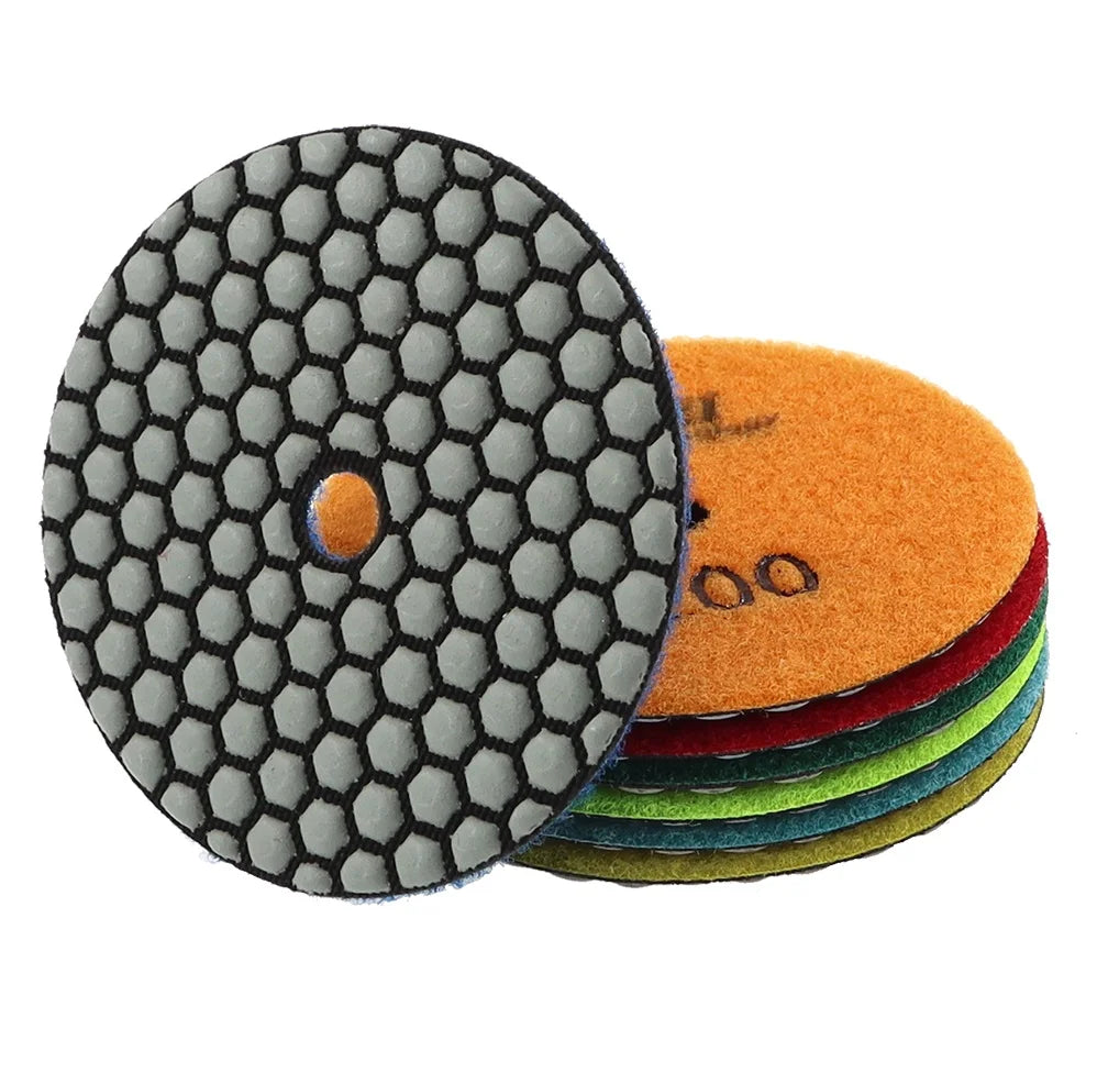 PEX 4inch Diamond Marble Polishing Pads Granite Polishing Pads Floor Polishing Pads