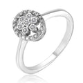 18K White Gold Plated Cubic Zirconia Eternity Ring Stylish Fine Gemstone Jewelry for Wedding Promises Engagements for Women
