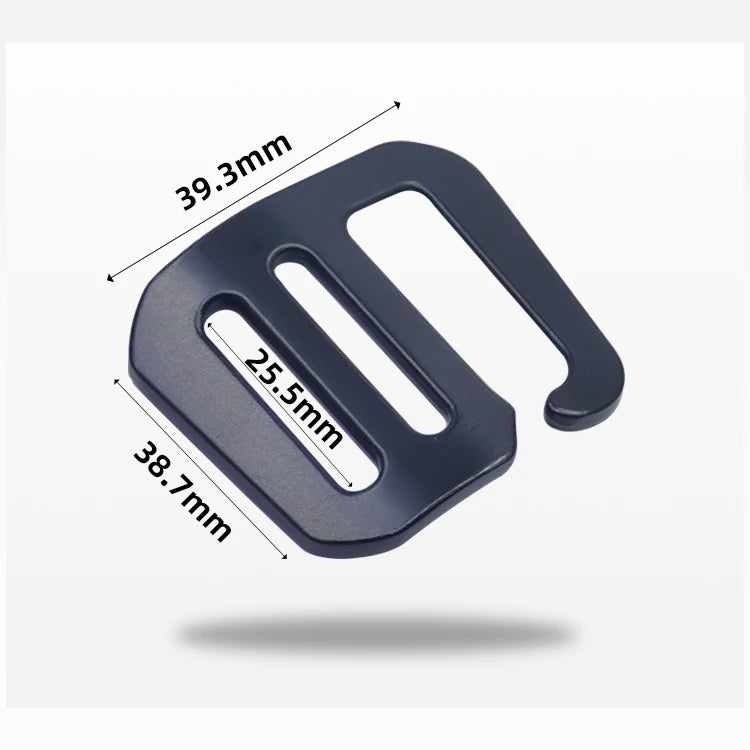 Backpack Carabiners Hook Outdoor Buckle Clips Backpack Webbing Buckles Strap Belt Hardware Adjustable g Buckle Metal G Hooks
