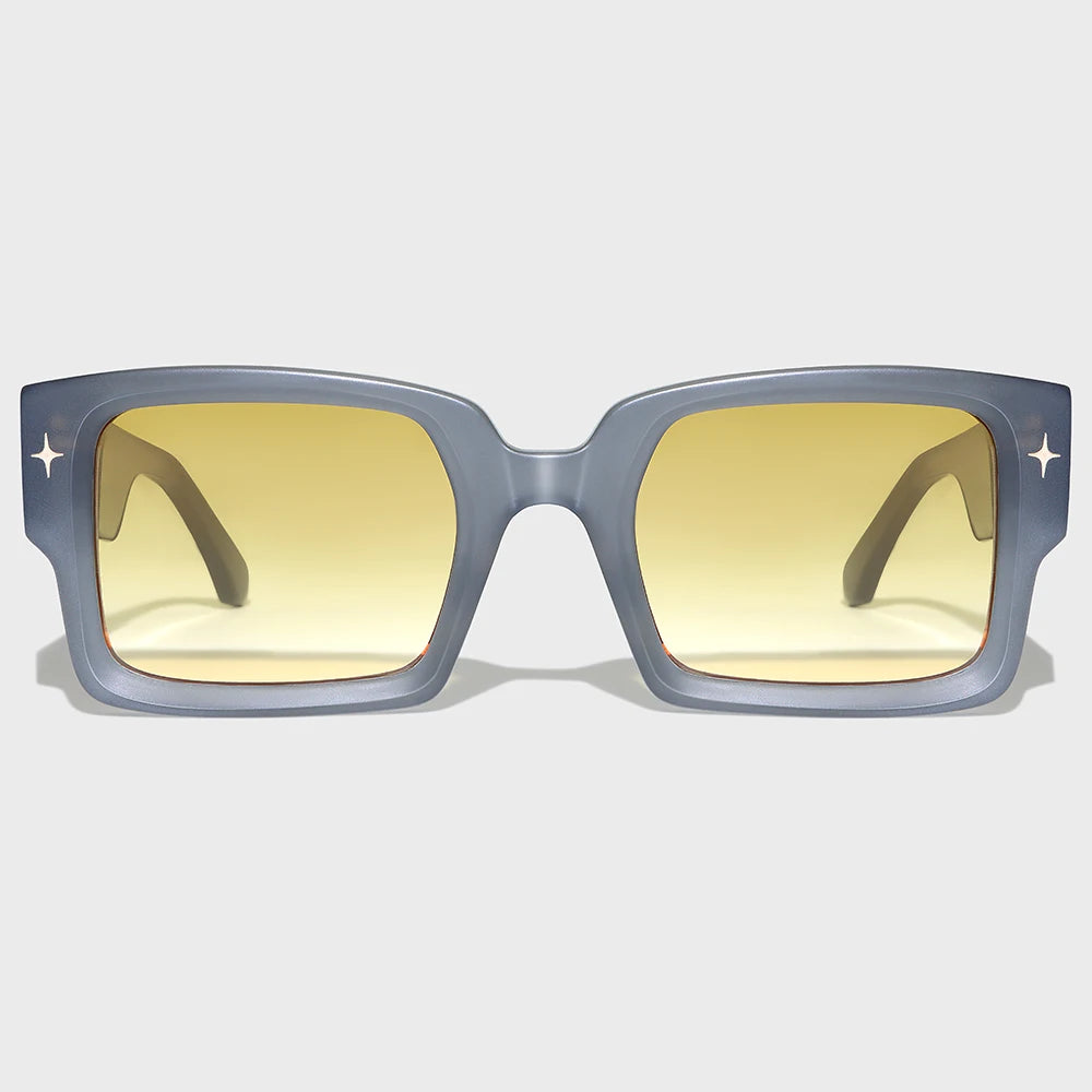 Yeetian Gafas De Sol Para Hombre Fashion Trendy Acetate 400UV ECO Biodegradable Square Men Mazzucchelli Acetate Sunglasses