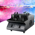 1500W RGB 18X3W Fog Bubble Machine Stage Effect Equipment With Remote Control for Wedding Stage Professional Events Wedding Show