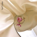 Customization Wholesale Heart Shape Unique Stackable Rings for Women Oval Cut Diamond Wedding Ring
