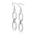Fashion Beautiful Candy Color Long Chain Personality Earrings Trendy Cool Earrings for Woman Party Jewelry
