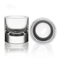 Hand Blown Crystal Classic Double Old Fashioned Thick Weighted Base Transparent Clear Whiskey Rock Glasses Customized Logo 200mL