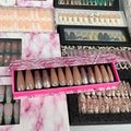 New Arriving Oem Ballerina French Press on Nails Leopard Pearl Press on Nails Artificial Fingernails Art for Women