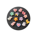 Resin Cute Cartoon Rabbit Flower Bowknot Flat Back Cabochons Scrapbooking DIY Jewelry Craft Decoration Accessories