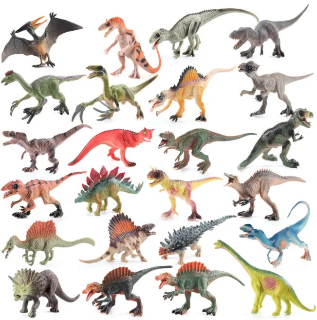 Wholesale Bulk Large Mini Solid Plastic Dinosaur Manufacturers Children Kids Toy Set Egg Miniature Animal Figures Models