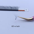 Cheap Premium W3D Clover Three-leaf W YY Shape Volume Eyelash Extension W3d 4d 5d 6D 7D Clover Lash Private Label Lash Extension