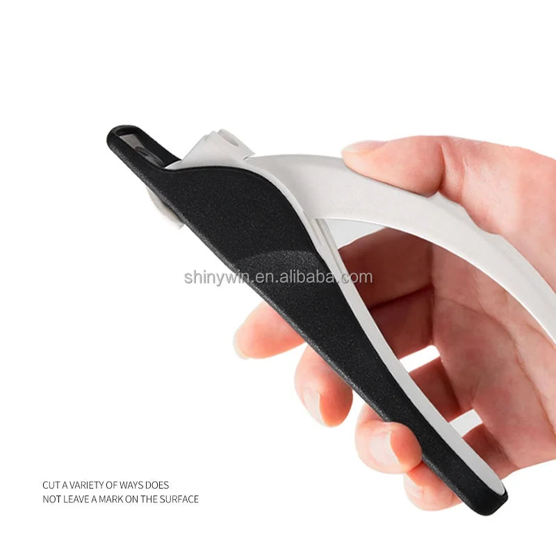 Professional One-Line Scissors High-End New Nail Blade Knife Trimmer Clipper Nail Tip Special Nail U-shaped French Cutting Tools