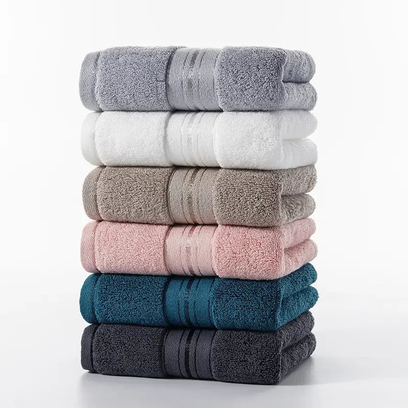 Factory Direct Towel Set Made of 100% Pure Cotton Thickened Soft and Absorbent High-end Hotel Towel Set Cheap Towel Set