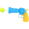 New Pet Toy Launch Training Cat Teaser Scratch Ball Kitten Pompoms Games Cat Plush Silent Ball Gun Interactive Toy Gun