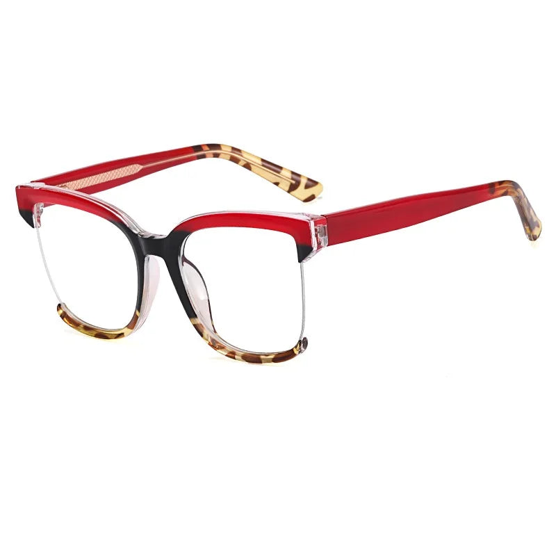 New 2023 Square Computer Anti Blue Light Glasses Fashion High Quality Optical Glasses