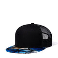 Blank Flat Bill Fitted 6 Panel Sports Gorras Red Coconut Print Flat-brim Hip Hop Snapback Trucker Hats Caps