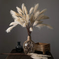 Wholesale 3 Forks 80cm Silk Faux Pampas Grass Artificial Flowers Pampas Grass for Wedding Decor