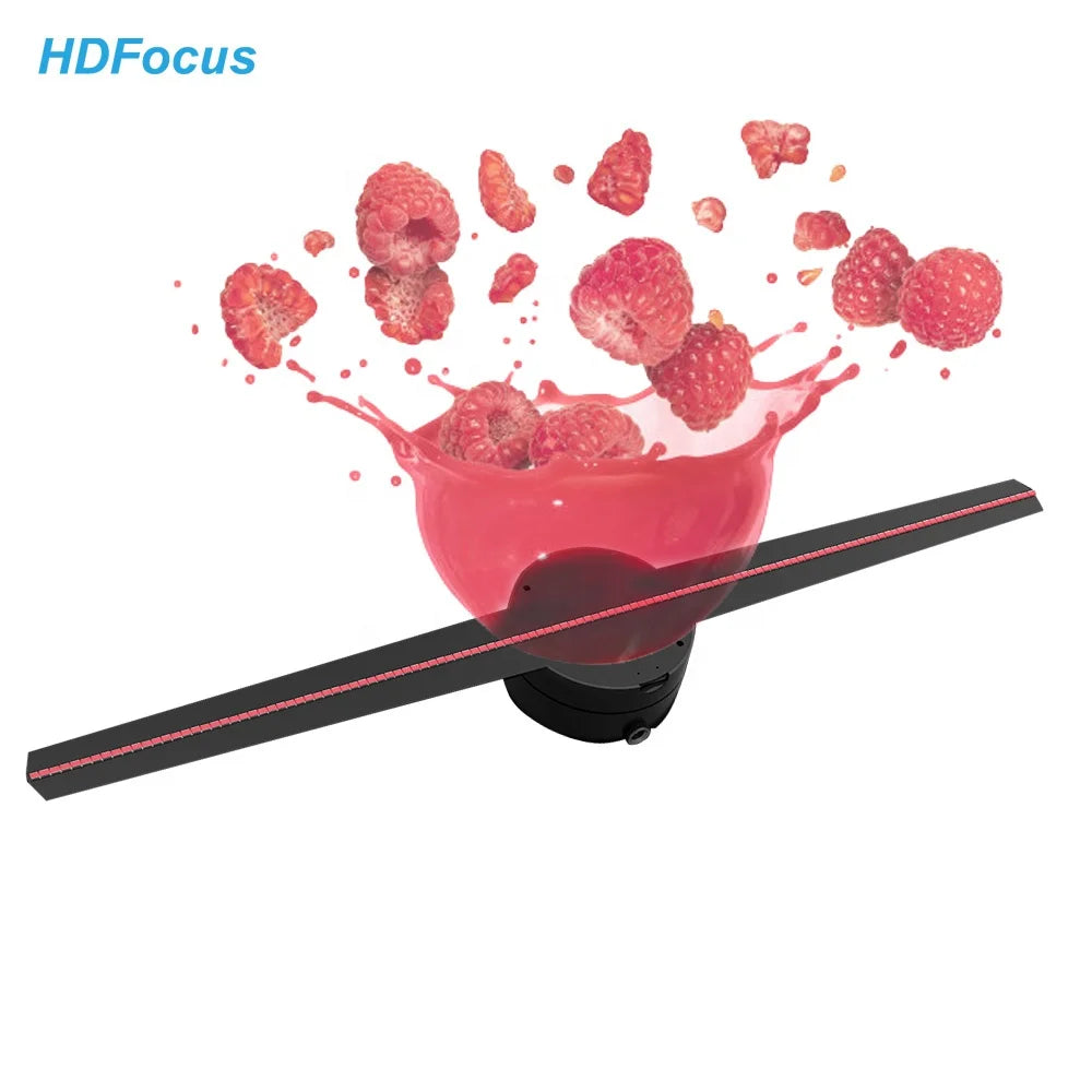 3D Hologram Advertising Equipment Holographic Led Fan Hologram 224 Outdoor 3D Hologram Fans