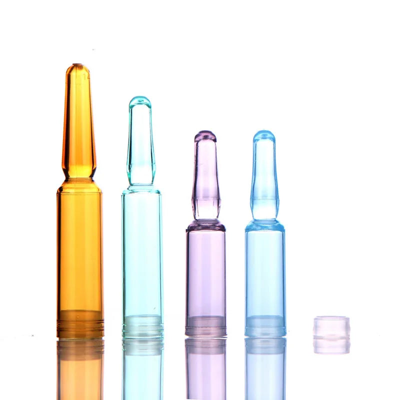 1.5ml Colorful PETG Plastic Cosmetic Bottle for Ampouleampouls Bottle