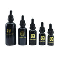 Cosmetic Packaging Fragrance Oil Bottles 5ml 10ml 15ml 20ml 30ml 50ml 100ml Black Dropper Bottle for Oil Hair