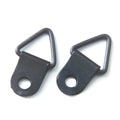 TS-K035 820 Triangle Iron Picture Hanger with Brass Plated Finish Black Color