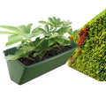 Wall Planters Garden Vertical Living Wall Planter Vertical Garden Wall Planter Set Green Garden Modular Type Plastic Modern