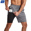 YLS 2023 Wholesale Men's Athletic Running Mesh Quick Dry Sweat Shorts Popular Gym Wear for Youth Cheap Price Plain Design