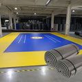 Factory Price Roll Out Carpet Bonded  Gymnastics Martial Art Flooring Mats for Sale