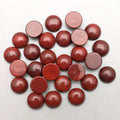 natural gemstone 14mm Red jasper Round Cabochon Gemstone Earring Gemstone Necklace Gemstone Crafts