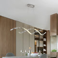 Modern Led Pendant Lights for Nordic Dining Kitchen Hanging Lamp Room Bar Home Decor Fixtures Gold/Chrome Plate Length90/110cm