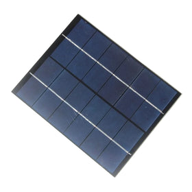 BUHESHUI 5W 6V Solar Panel Charger For Battery Light Polycrystalline Solar Cell 210*165*2mm
