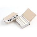 Luxury Magnetic Paper Jewelry Boxes Beige Cream Color Jewellery Rings Packaging Boxes