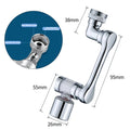 Universal Metal Copper Anti-splash Faucet Aerator 1080 Degree Full Rotating Collapsible Cotton Filter Faucet Tap Extender Spray