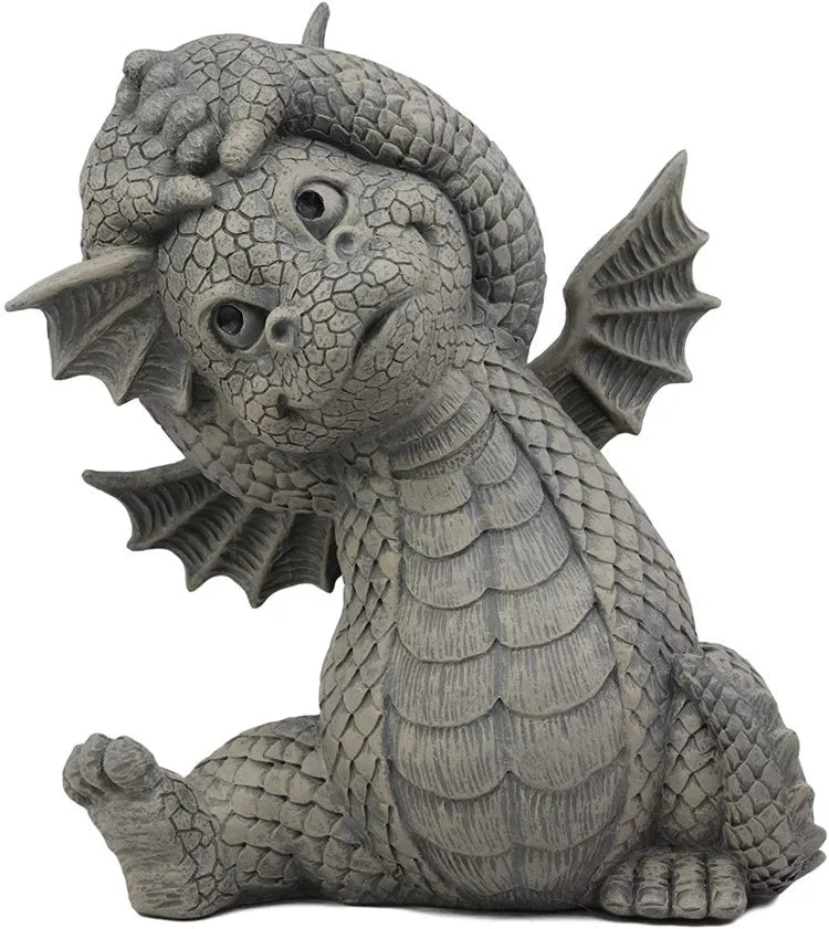 DIY Diy Top Collection Rex The Green Dragon - Mini Collectible Fantasy Figurine