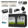 4x4 5x5 ft 8x4ft 120x120cm 150x150cm Grow Tent Complete Kit with Led Grow Light for Weed Garden Building Things Grow Tent Kit