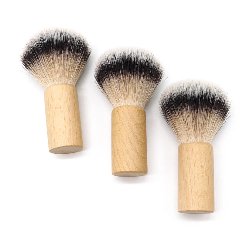 Hot Sell Shaving Tools JDK Beard Brush Cheap Wood Handle Vegan Shave Brush Men Grooming Product for Wet Shaving