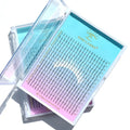 Hot Selling Song Lashes Premade Fans Individual Fairy Cluster Tray Spikes Lashes