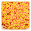 Yellow  Ball Polymer Clay Slices Soft Pottery Sports Series Sprinkles for DIY Crafts Decoration Accessories