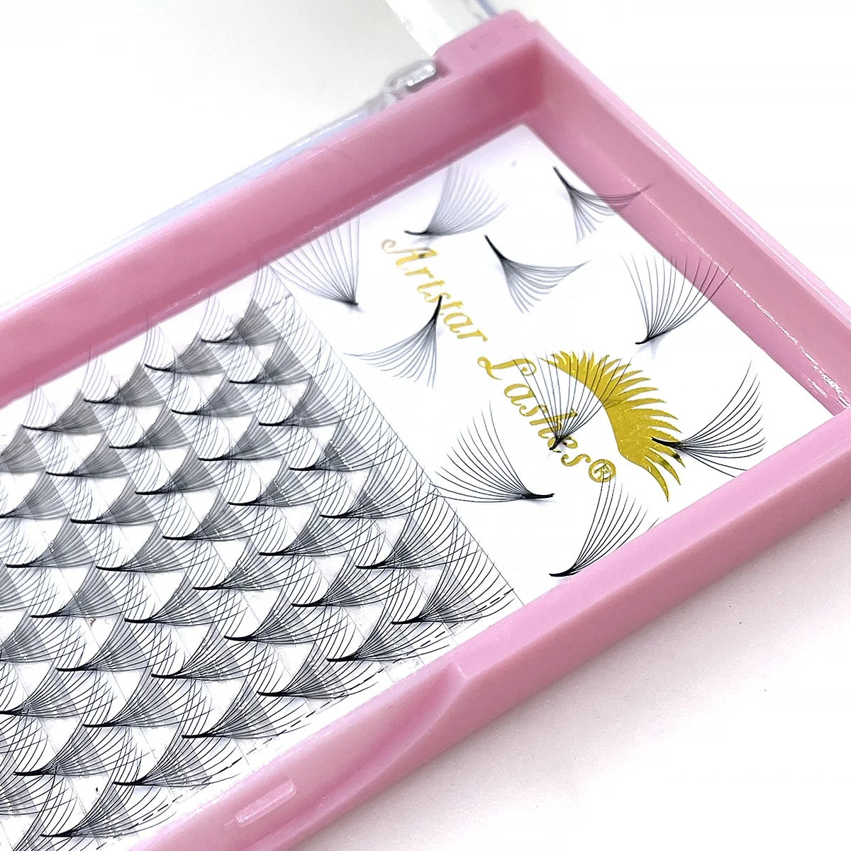 Russian Volume Fan 6D Lashes Wholesale Private Label Volume Fan Lashes High Quality Synthetic Pre Fan Volume Lashes