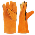 Leather Forge Welding Gloves Heat/Fire ResistantMitts for BBQOvenGrillFireplaceTigMigBakingFurnaceStovePot Holder