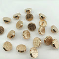 Wholesale Small Size Goldenpattern Metal Small Sewing Coat Button